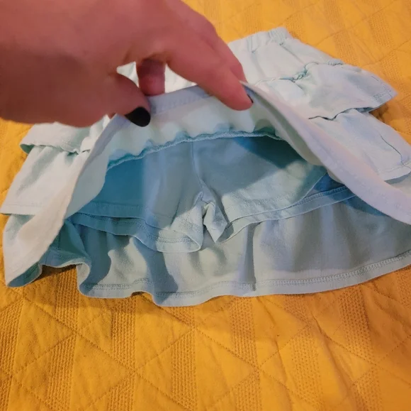 Girls blue skort - Picture 3 of 5